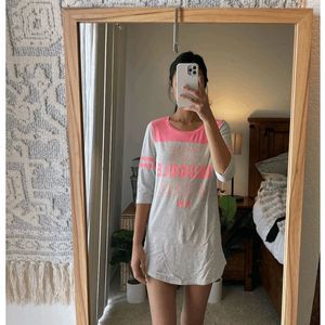 VICTORIA'S SECRET PINK ║ 'THE SNUGGLE IS REAL' SHIRT DRESS
